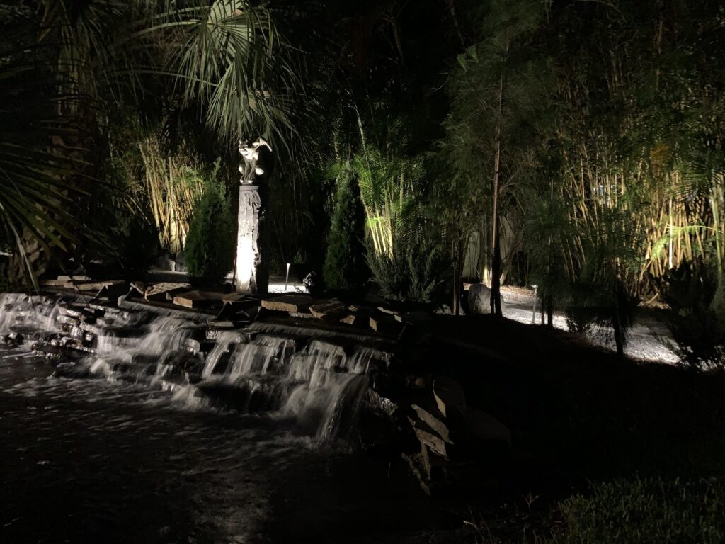 landscape lighting tips for ponds and water features