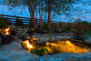 landscape lighting tips for ponds and water features
