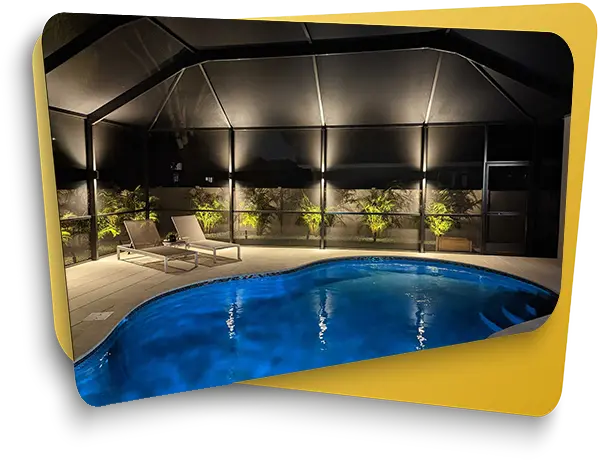 Pool Cage Lighting Company - Tampa FL - Elegant Accents Outdoor Lighting