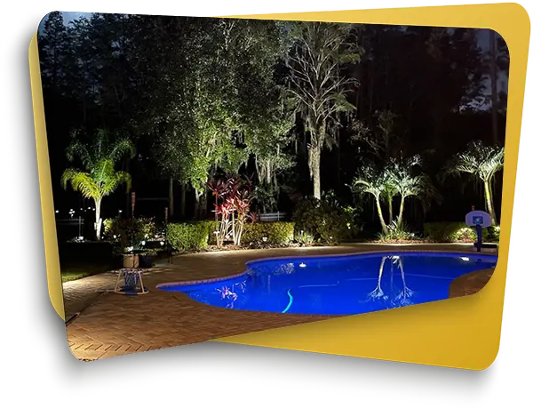 Pool Cage Lighting Company - Tampa FL - Elegant Accents Outdoor Lighting