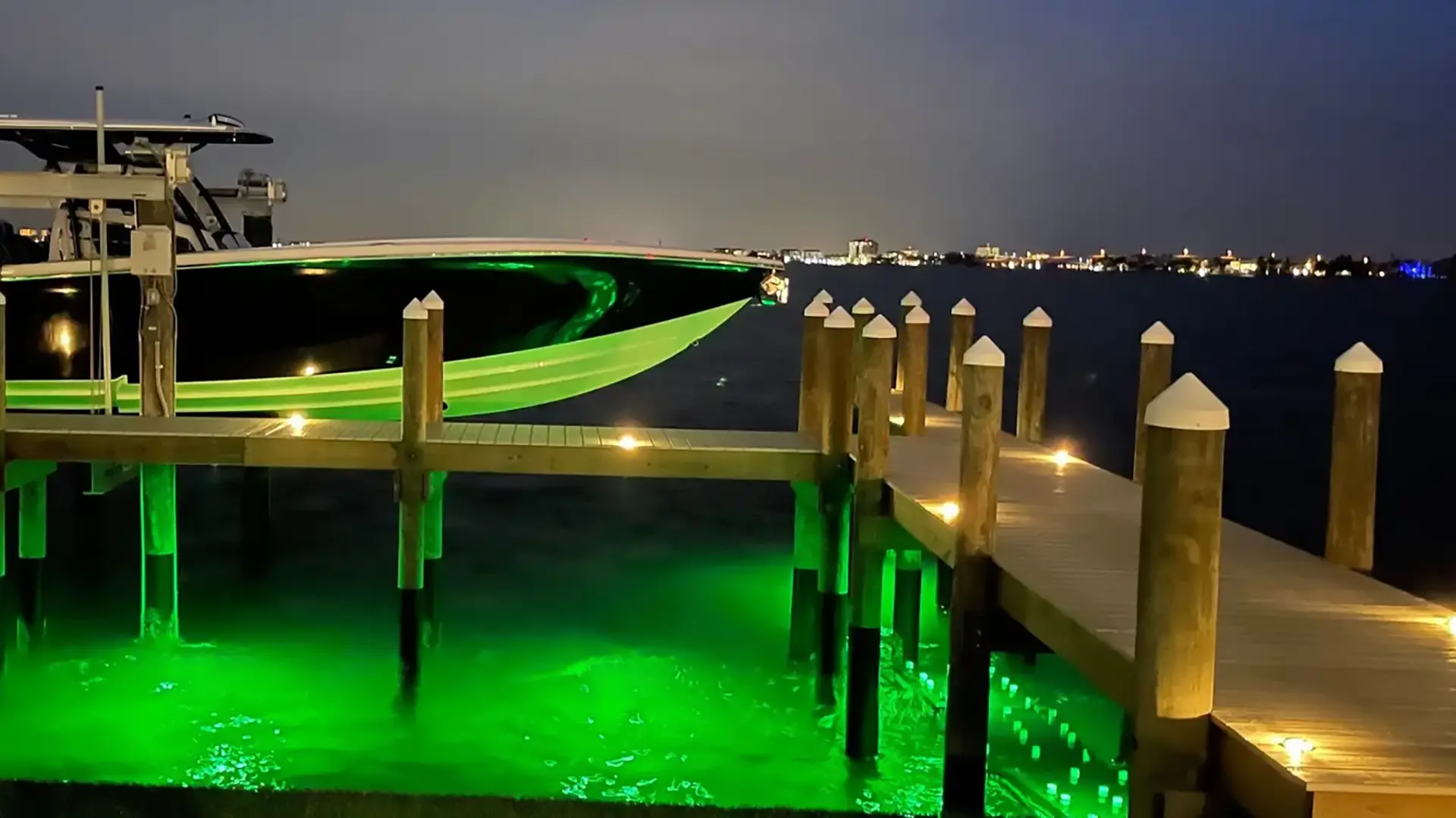 What are the advantages of installing dock light fixtures