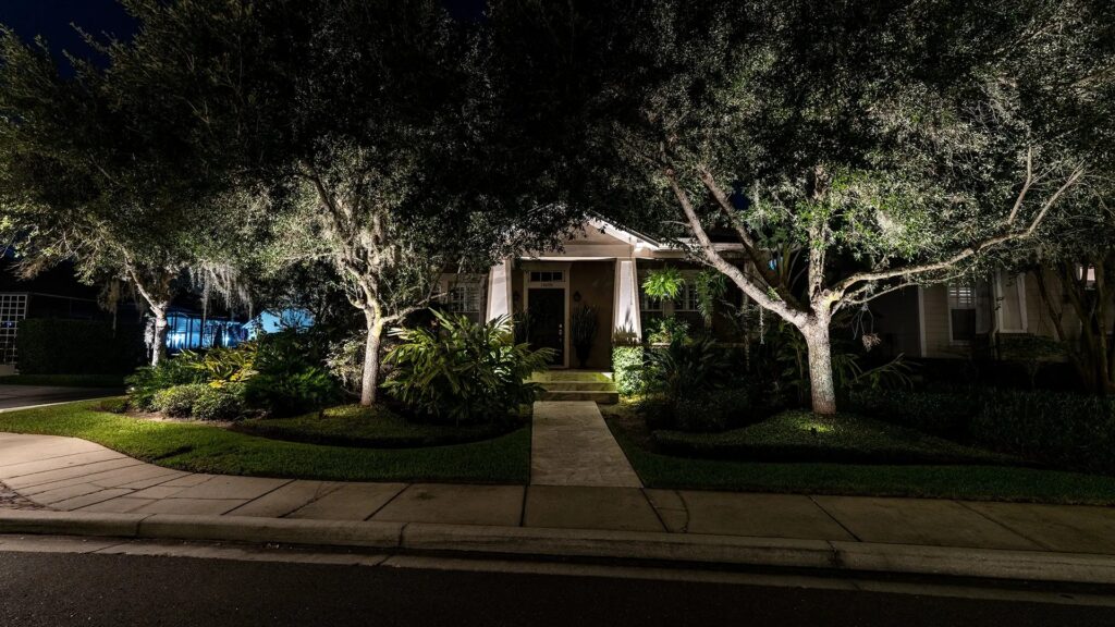 Low Voltage Landscape Lighting Installation