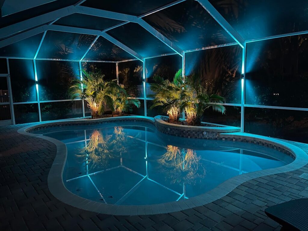 Pool Cage Lighting