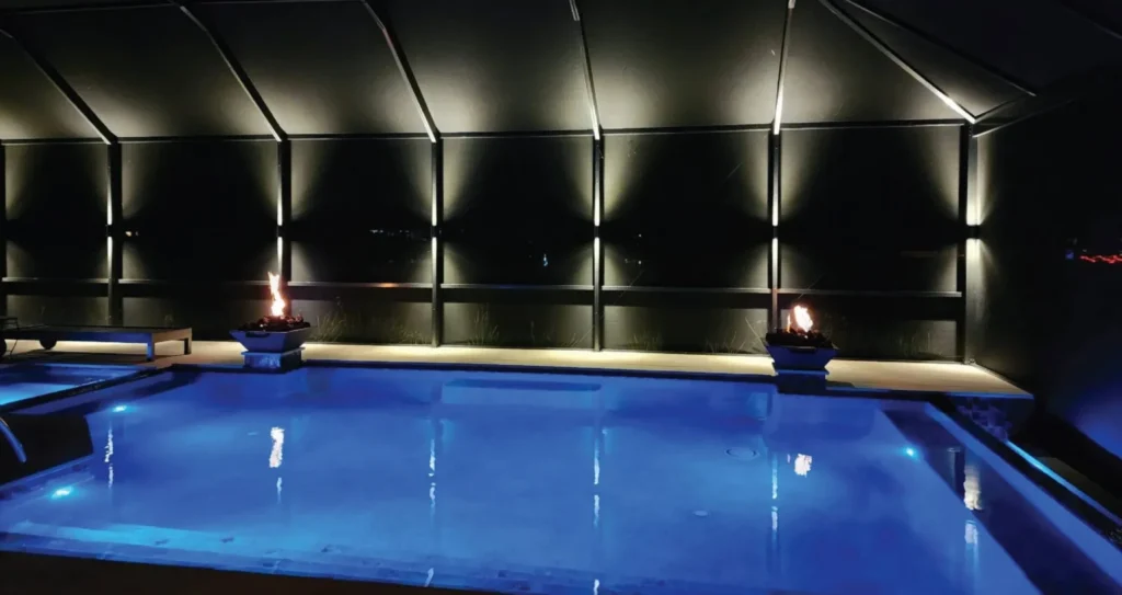 pool deck lighting