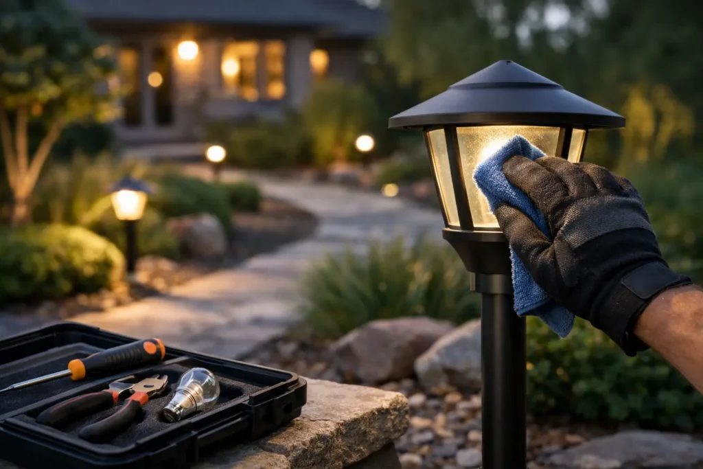 Outdoor Lighting Maintenance That Preserves Brilliance