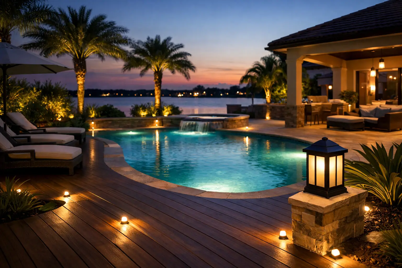 Best Pool Deck Lighting for Tampa Bay Homes