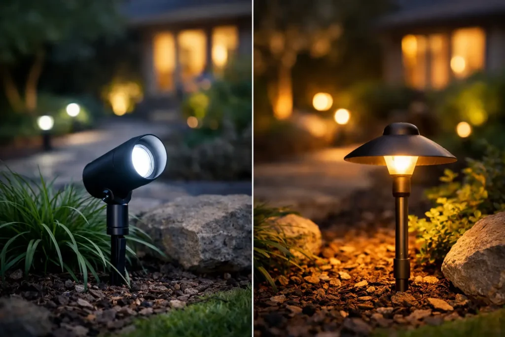 LED Versus Halogen Landscape Lighting Choices