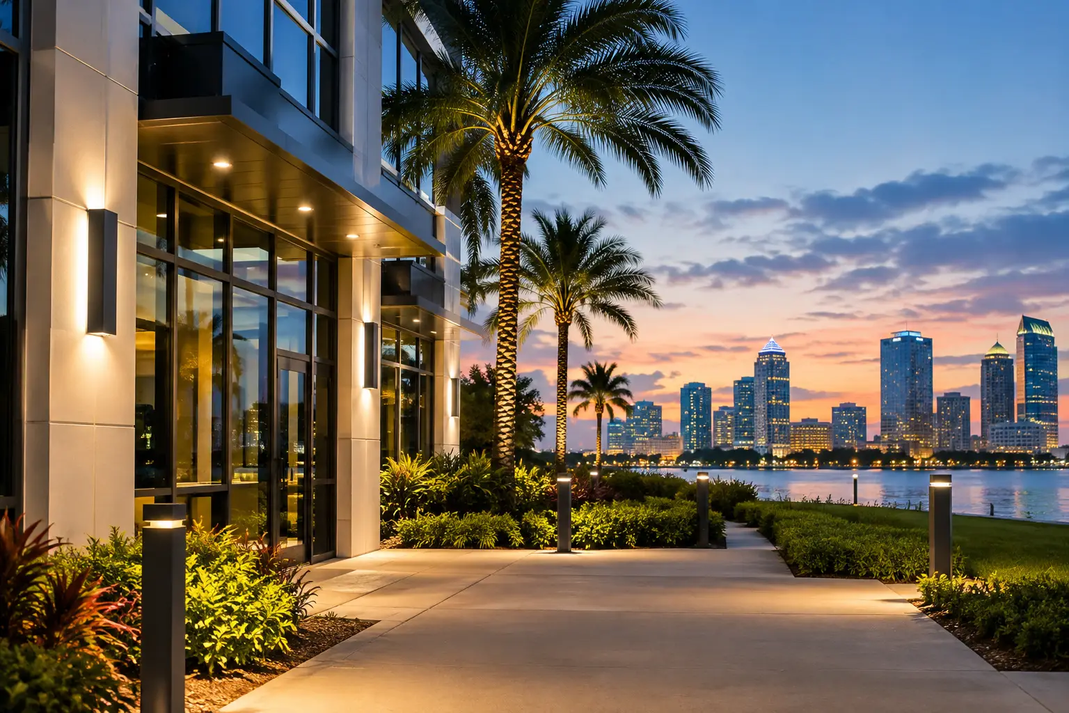 Commercial Exterior Lighting Guide for Tampa Bay
