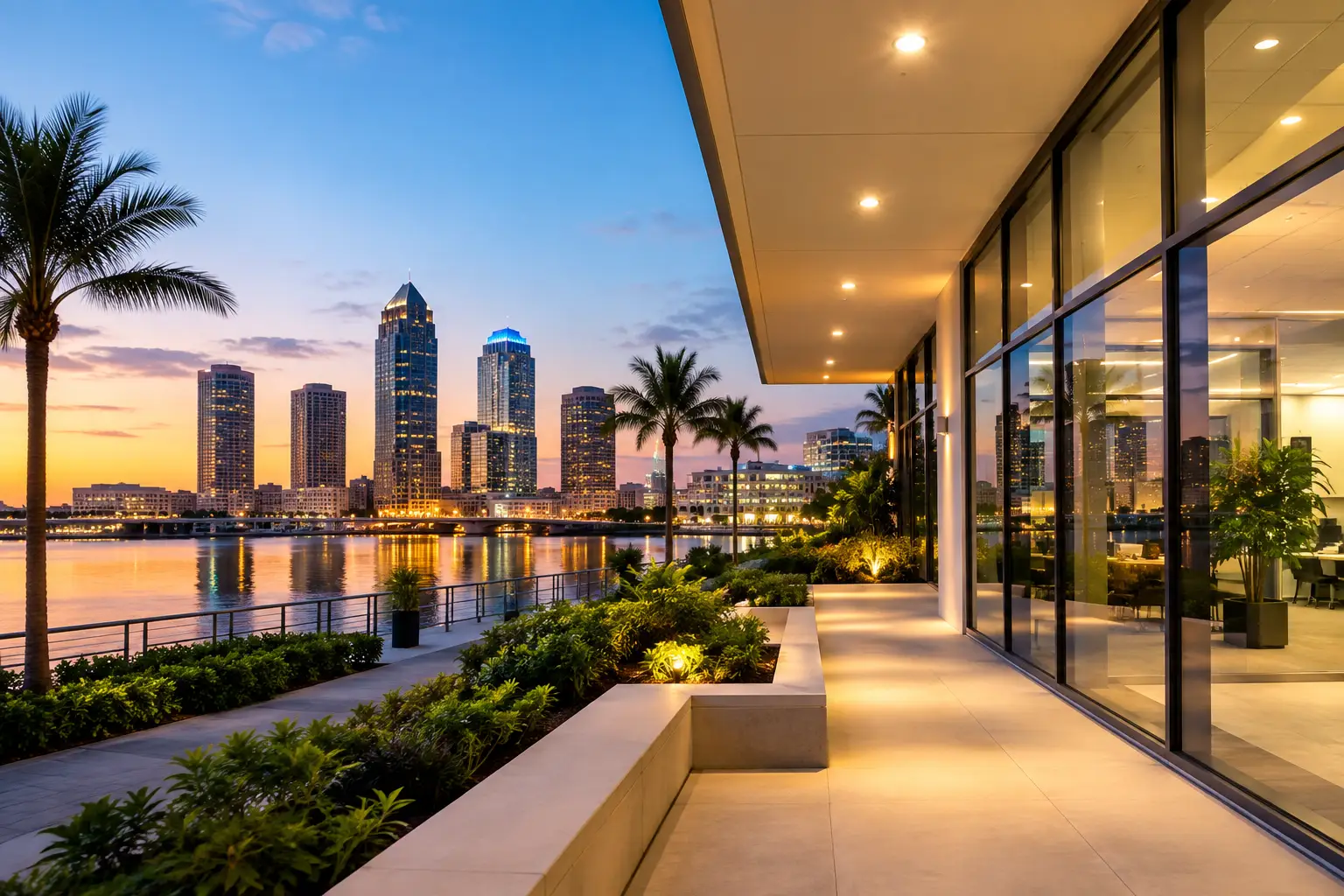 Commercial Lighting That Elevates Tampa Bay